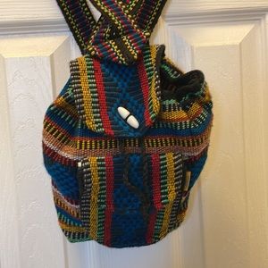 Mexican mini handmade colorful pack pack